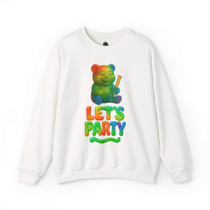 Let’s Party Gummy Bear Crewneck Sweatshirt